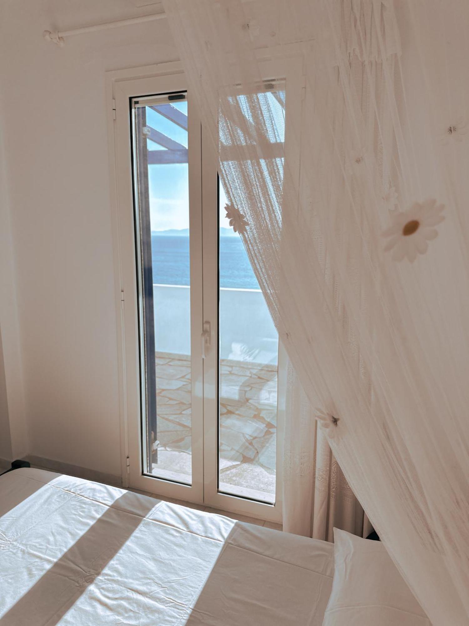 Villa Blue Orison House Tinos For 5 Persons With Seaview Perastra Exterior foto