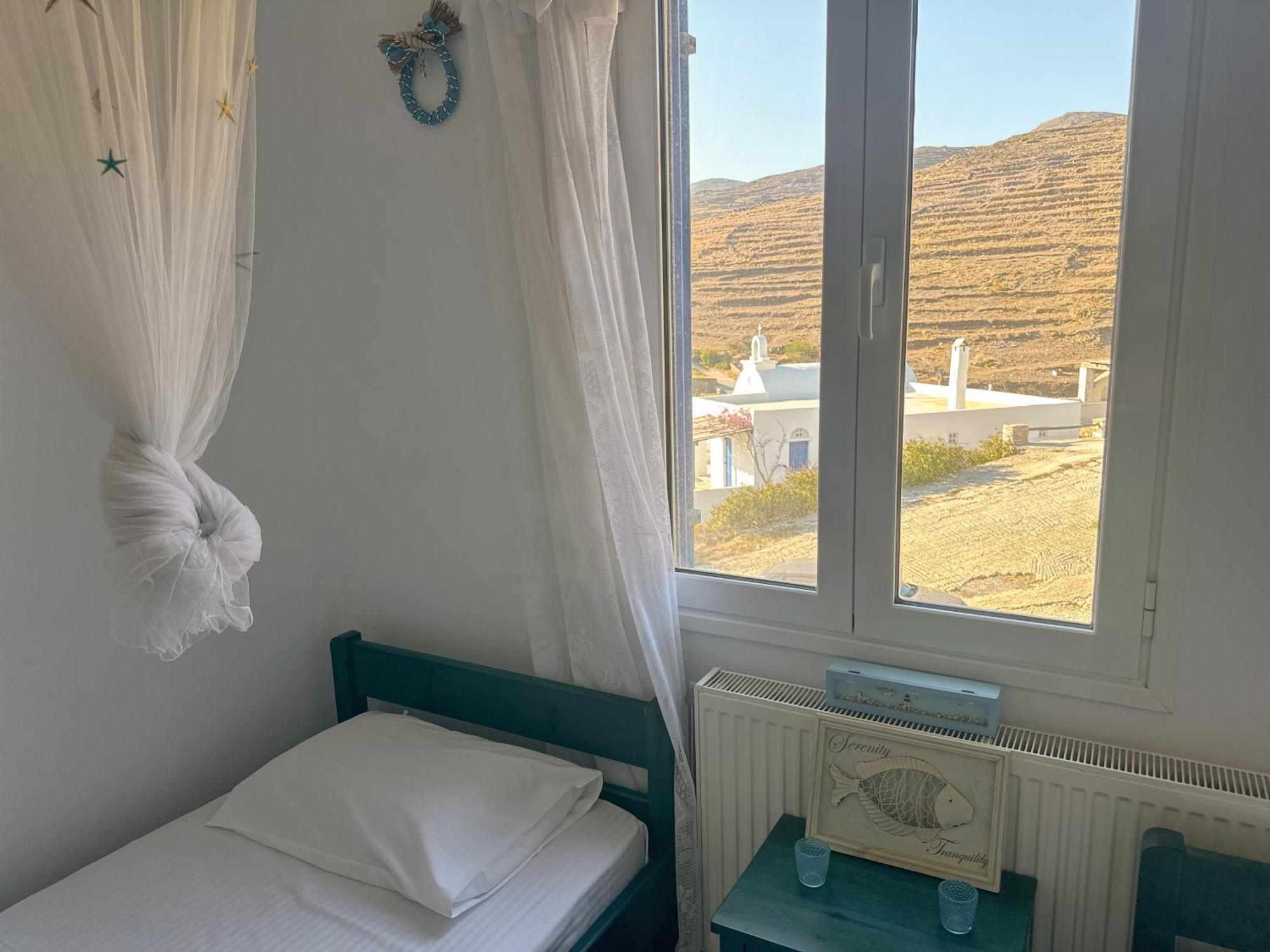 Villa Blue Orison House Tinos For 5 Persons With Seaview Perastra Exterior foto